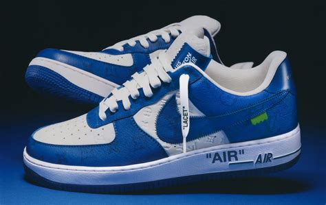 louis vuitton air forces blue